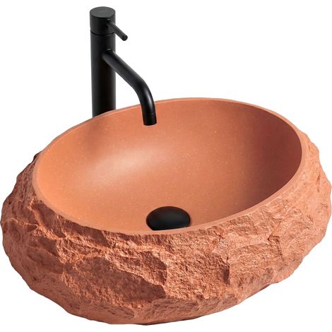 LAVABO DA APPOGGIO REA MIKA  ORANGE