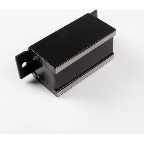 Magna-C Flachleiste aus AlNiCo 133x48x54mm mit Befestigungslaschen (1/3)