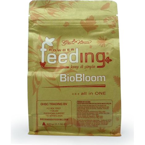 Engrais BIOBLOOM Powder Feeding 500gr - GREEN HOUSE