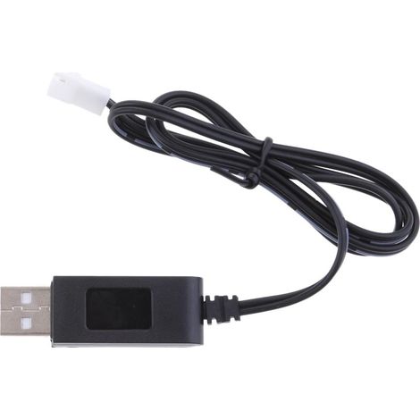 Chargeur De Charge De Batterie Au Lithium Lipo 3,7 V Chargeant Le Fil De Câble USB (1/5)
