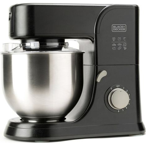 Black & Decker BXKM1001E robot de repostería negro 5,2 L (1/5)