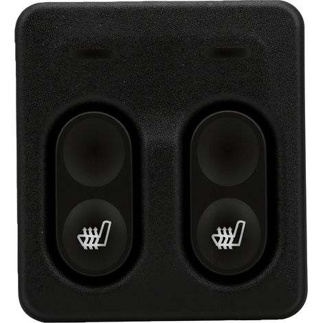Remplacement interrupteur chauffage siège pour Lada 17.3763, boutons commande chauffage noirs (1/5)