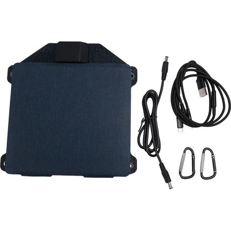 Panneau Solaire Pliable 15 W - Sortie USB 5 V 2,5 A - Pour Téléphone GPS Appareil Photo Sportif - Extérieur Camping (1/5)