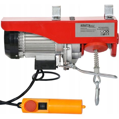 Verricello elettrico a fune 500 kg 230 V KD1525 (1/4)