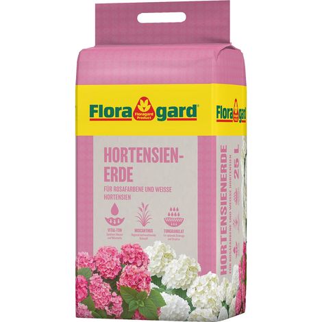 Floragard® Hortensienerde rosa/weiß - 25 Liter
