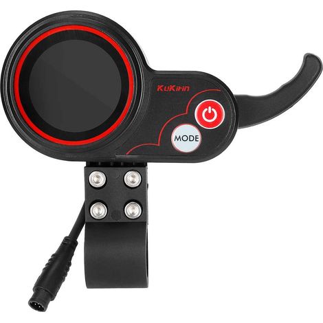 6-polite TF-100 Instrument controller for Kugoo M4/M4 Pro Electric Roller – Gas hebelanzeige