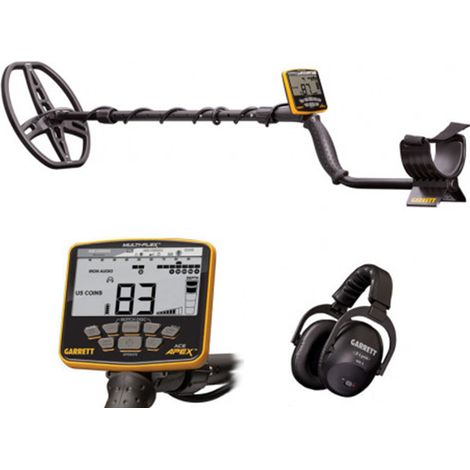 Détecteur de métaux Apex disque Raider DD 22 x 28 cm + casque MS-3 Z-Lynk