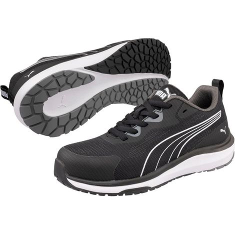 Baskets de sécurité basses femme PUMA SAFETY Celerity Knit S1PS ESD Noir 42