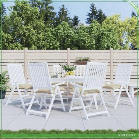 361518 Coussins de palette lot de 6 beige 50x50x7 cm tissu oxford (1/5)