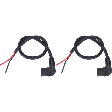 Câble d'alimentation en T pour vélo électrique, 2 pièces, 1.5mm², accessoire de charge pour scooter électrique