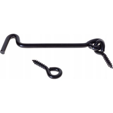 Domax HINGE LOCK ZHK 100 verrou noir acier durable (1/3)
