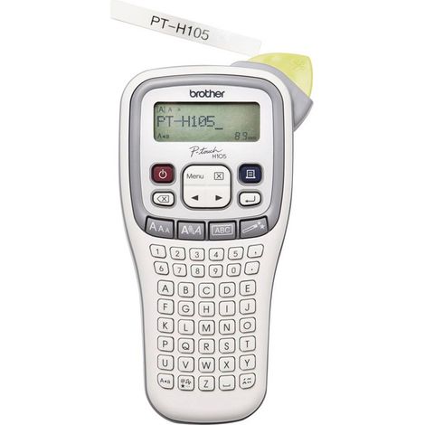 Brother P-touch H105 Etiqueteuse adapté pour rubans: TZ 3.5 mm, 6 mm, 9 mm, 12 mm (1/4)