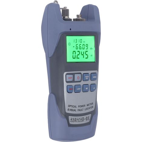 Testeur de fibre optique intégré haute précision 7 longueurs d'onde antichute coque ABS silicone 20MW (1/5)