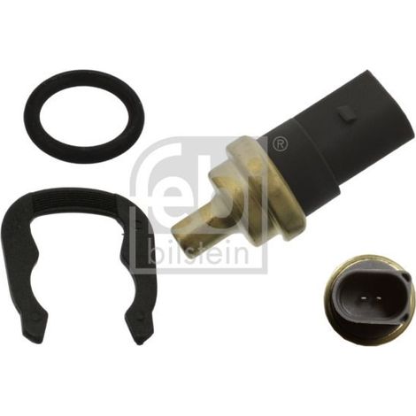 febi bilstein 29318 sensore temperatura liquido raffreddamento con anello di tenuta e molla di ritegno, 1 unità