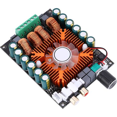 Carte d'amplificateur de puissance numérique stéréo haute puissance TDA7498E 160 W x 2 2.0 Hi-Fi compatible avec BTL220 W (1/5)