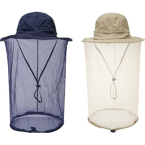 Ensemble de 2 chapeaux à voile en maille pour apiculteurs et chasseurs (1/5)