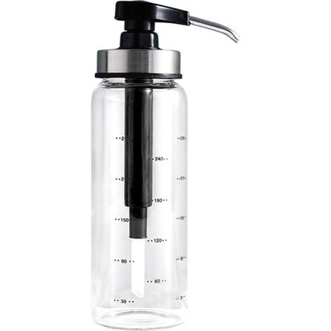 Distributeur de miel, acier inoxydable, 300 ml, polyvalent et pratique, pour un usage quotidien, matériaux de haute qualité (1/5)
