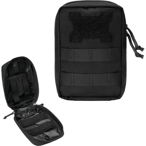 Trousse de premiers secours IFAK MOLLE Pouch vide noir avec surface velcro