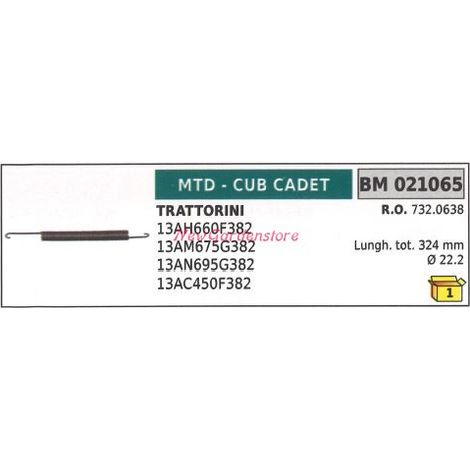 Molla trazione semovenza MTD trattorino tagliaerba rasaerba tosaerba 021065