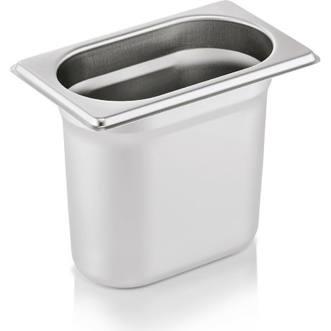 Bac inox GN 1/9 H 150 mm 1,5 ltr GN CORE - Was Germany