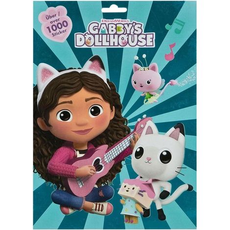 Juego de pegatinas de la casa del gato de Gabi, 1000 unidades