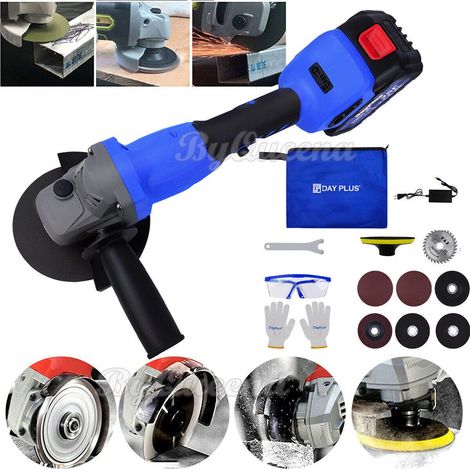 Power Meuleuse d'angle de batterie de 125mm 21v meuleuse de coupe avec batterie lithium - ion (1/5)