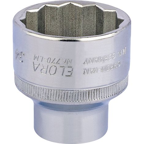 Draper 34mm Bi-Hexagon Socket for 1/2" Square Drive - Metric Bi-Hexagon Socket (Model 15289) (1/5)
