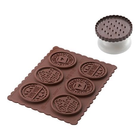 Silikomart cookie dolce vita, qualità professionale (1/4)