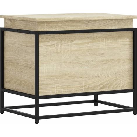 Maison Exclusive - Contenitore con Coperchio Rovere Sonoma 60x40x51,5cm Truciolato