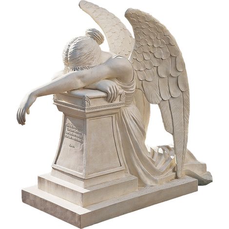 Design Toscano DB1111 Statua Monumento Angelo del Dolore: Estate, Beige, 66x30.5x61 cm (1/5)