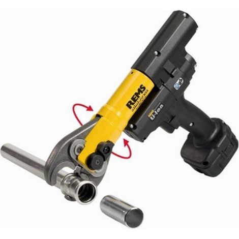 PRESSATRICE RADIALE A BATTERIA MINI-PRESS ACC-LION + 3 PINZE MINI