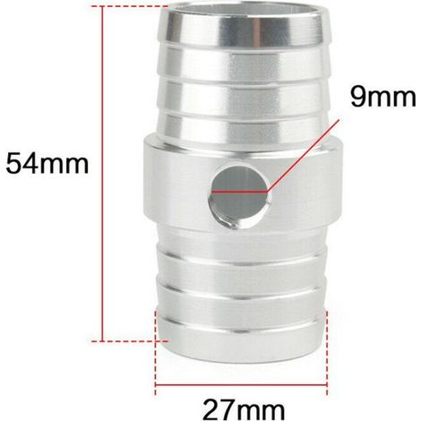 Adaptateur de tuyau modifié de 1 pouce vers port vapeur 1/8 NPT pour radiateur LS (1/4)