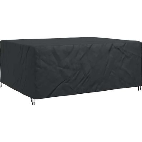 Housse pour mobilier d'extérieur Noir 240 x 190 x 90 cm 210D CFW39575 (1/4)