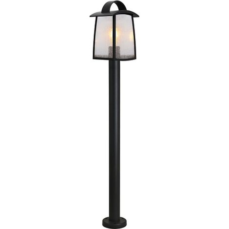 LUTEC Kelsey, lampada da terra a 1 luce (E27), lampada da esterni in alluminio di colore antracite, lampada da terra [Classe di efficienza energetica A++]
