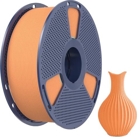 Filament d'imprimante 3D, haute vitesse, sans enchevêtrement, HSMPLA Orange Ensoleillé (1/2)