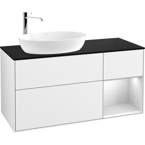 Villeroy & Boch F932MTGF meuble sous-lavabo Finion F93 (1/2)