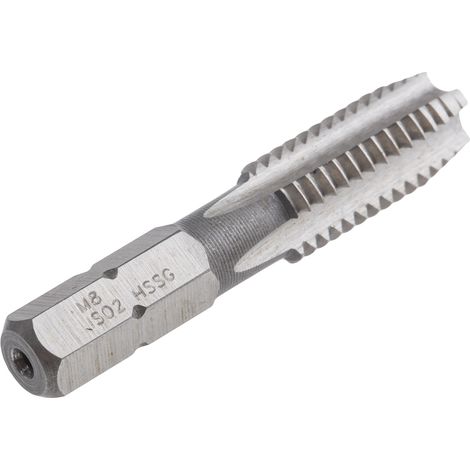 Taraud M8, Métrique, HSS ( Prix pour 1 )