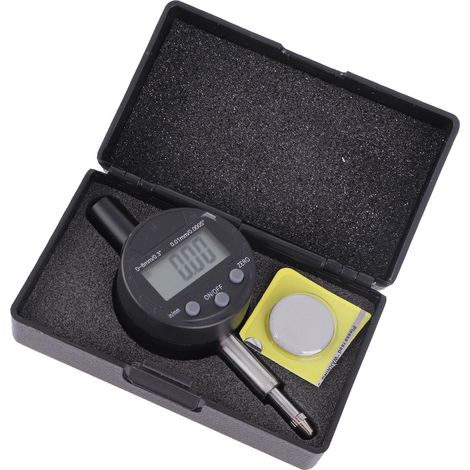 Comparateur numérique à cadran microélectronique, précision de mesure industrielle de 0,0005 pouce (0,01 mm), plage de 0 à 8 mm. (1/5)