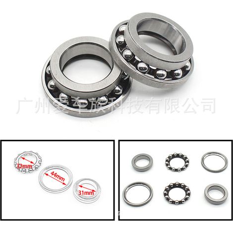 Convient aux Suzuki GSXR600, GSXR1300R, GSR400 et 600 : robinet de pression/disque d'impulsion pour roulement directionnel