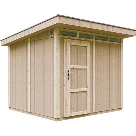 Abri de Jardin Qualité Premium 6m²  /L294xL279xH237 cm - Timbela M903 (1/5)
