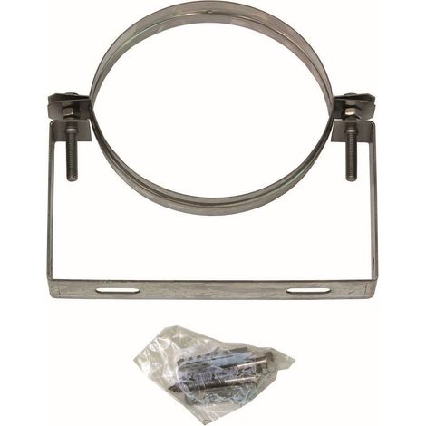 Vaillant Außenwandhalterung 160 mm 50 bis 90 mm verstellbar, Edelstahl, 0020106400 (1/2)