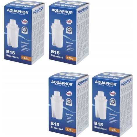 Cartuchos de filtro estándar Aquaphor B15, 4 unidades. (1/5)