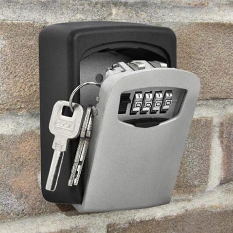 Cassetta portachiavi da esterno monoblocco - Scatola di stoccaggio a parete per chiavi di casa - AquaForge Key (1/5)