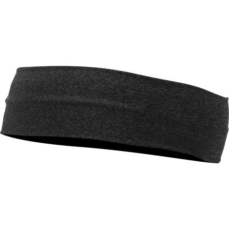 Bandeau sport antidérapant pour hommes et femmes, course yoga sweatband élastique gris, exercice fitness bande de tête. (1/5)