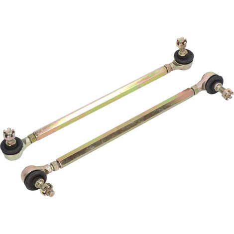 Deux tiges à rotule de 250 mm, filetage de 10 mm, en alliage d'acier, adaptées aux motos tout-terrain à quatre roues de 125 cm3, aux quads et aux karts. (1/5)