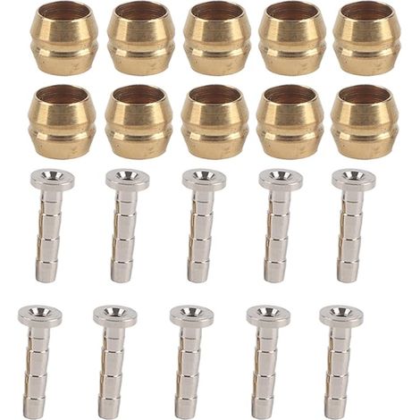 Convient aux tuyaux en forme d'olive, paquet de 10, pièces de rechange pour raccords en forme d'olive de frein à disque hydraulique (BH90), kit de raccord et de bague en forme d'olive sm-bh90+kit sm-b (1/4)