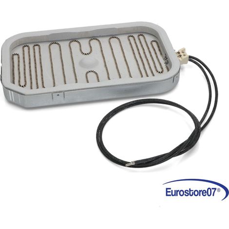 RESISTENZA PROFESSIONALE SALAMAND.1500W GIORIK-EGO 10.57401.344 :265x165mm, (1/4)