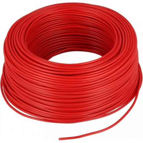 Cable eléctrico LGY 1x4 rojo 100m (1/2)