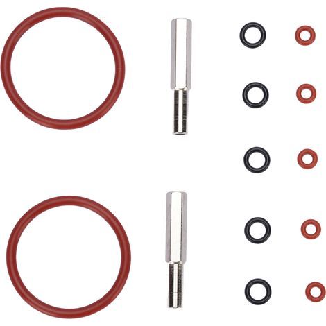 12-piece silicone O-ring kit for coffee machines + 2 repair tools – high-temperature sealing (1/5)