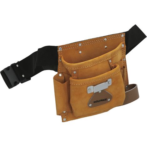 Sac de coffrage simple en cuir avec ceinture (1/5)
